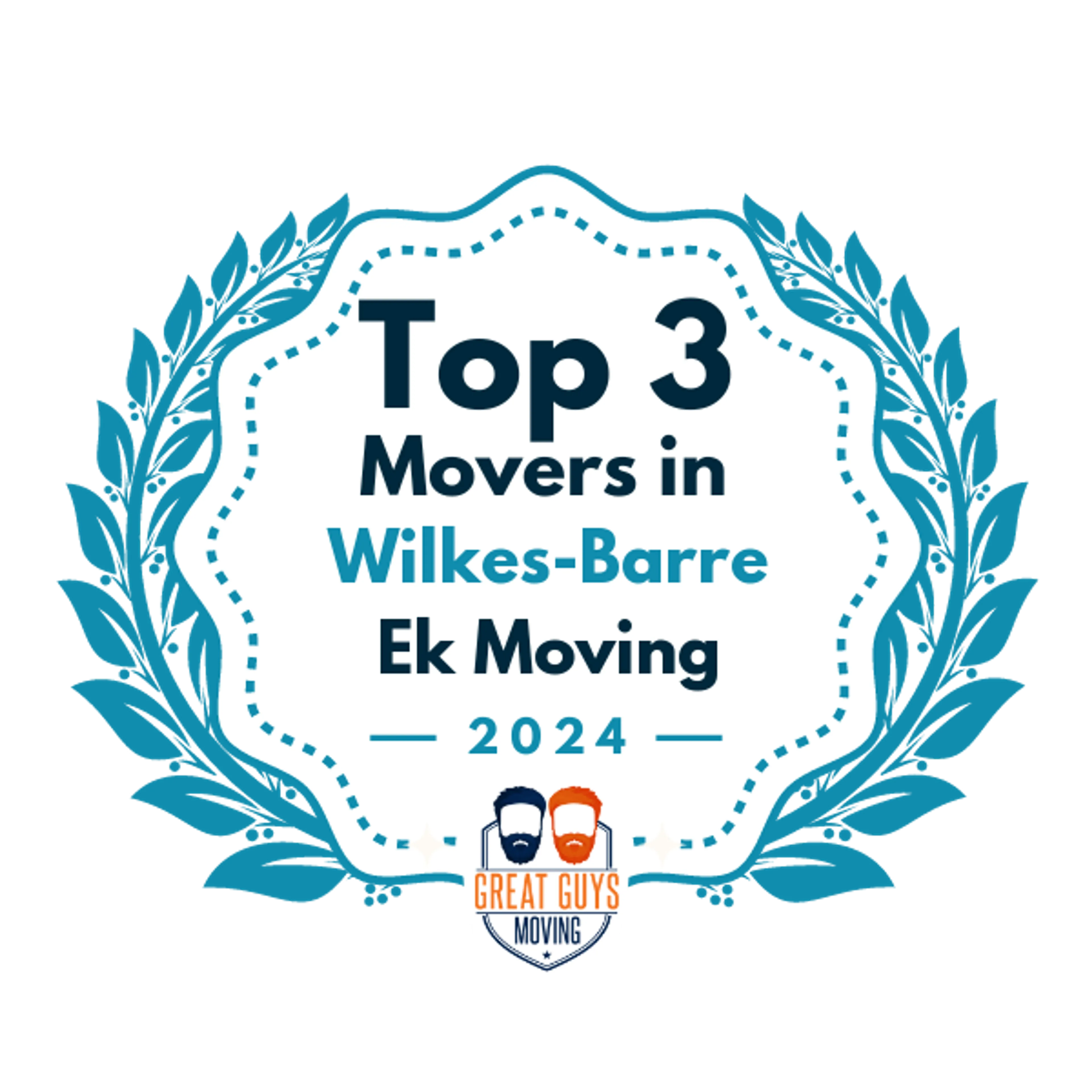 Top 3 Movers in Scranton, PA 2024 award