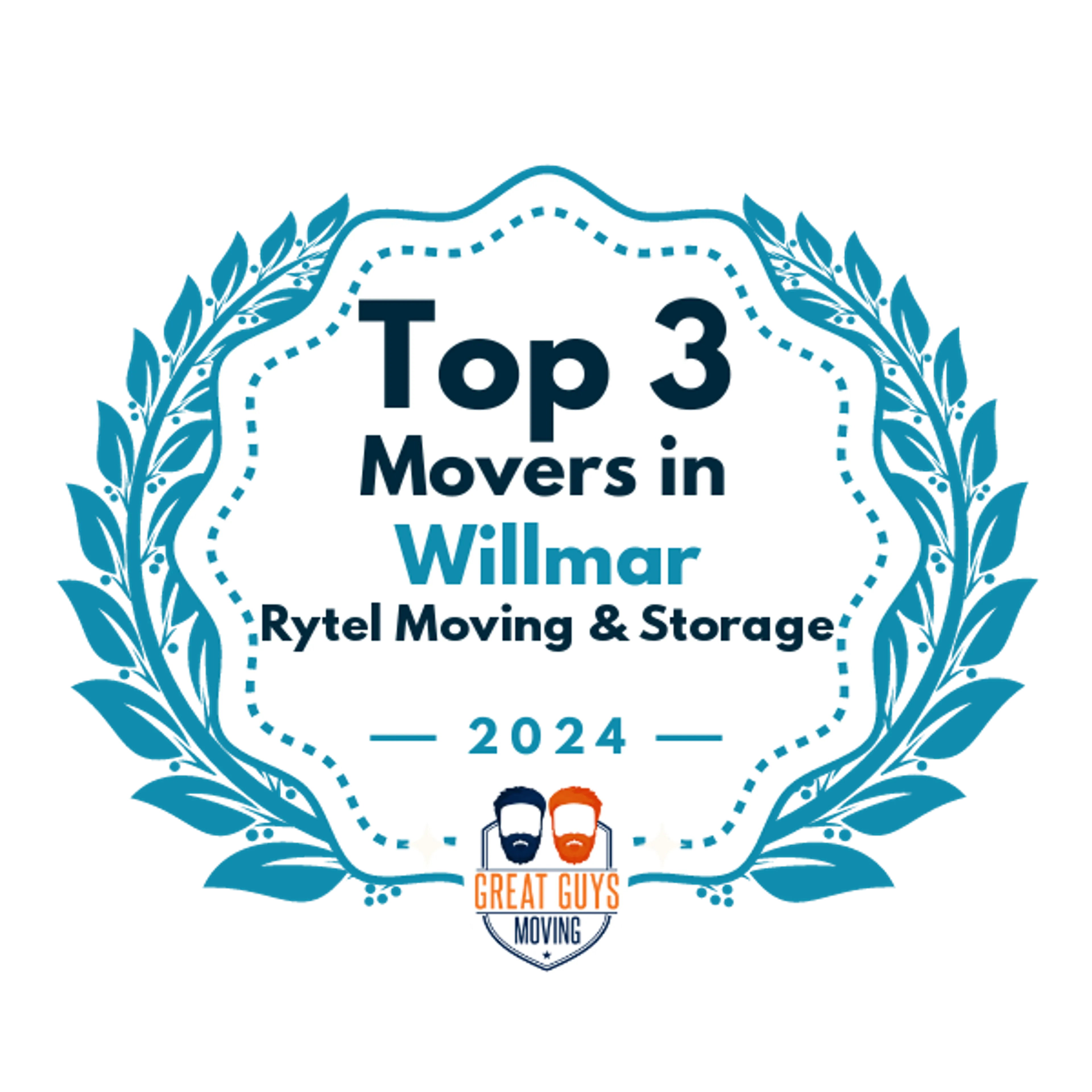 Top 3 Movers in Willmar, MN 2024 award