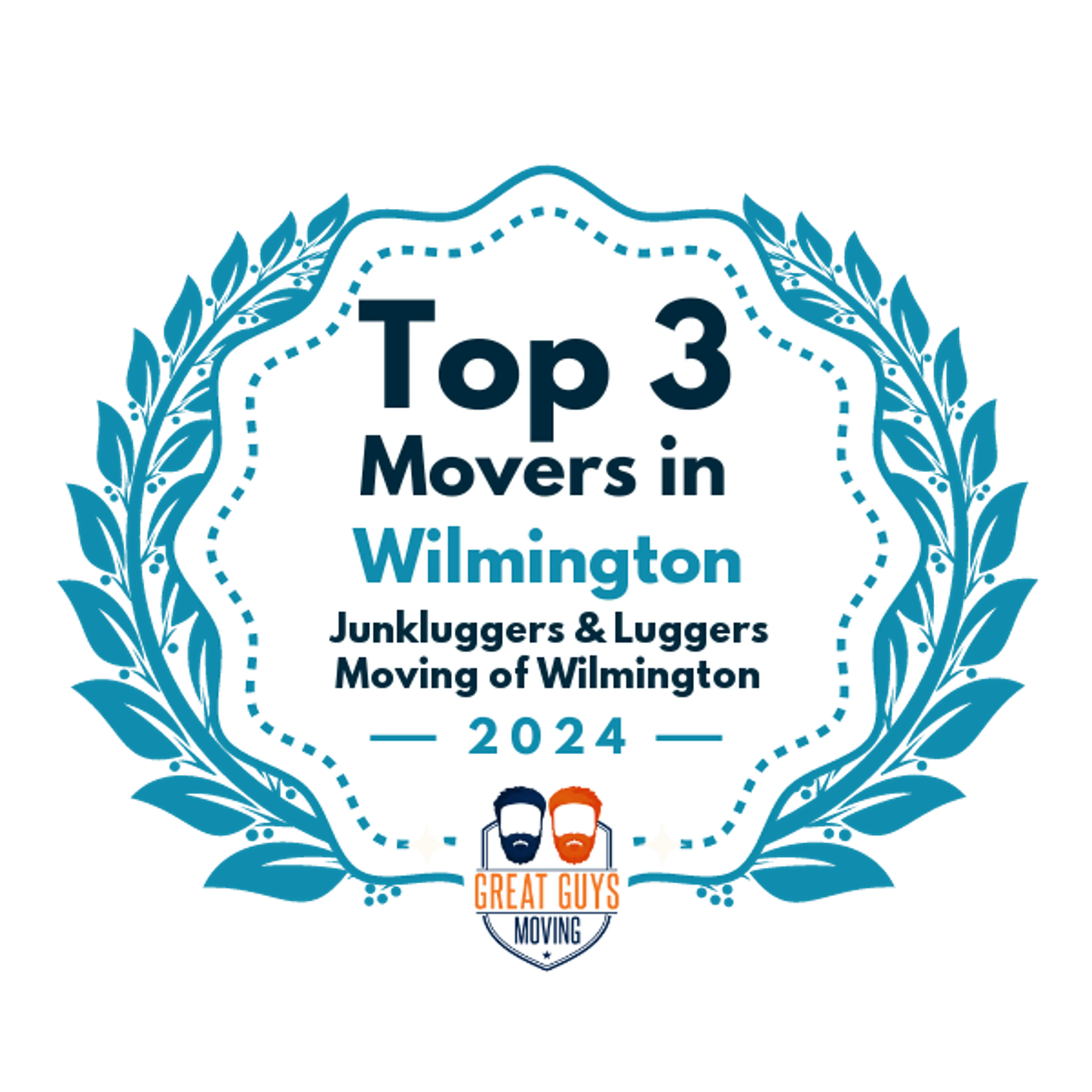 Top 3 Movers in Wilmington, NC 2024 award