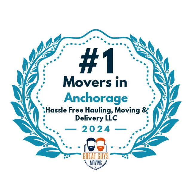 #1 Ranked Movers in Anchorage, AK 2024 award