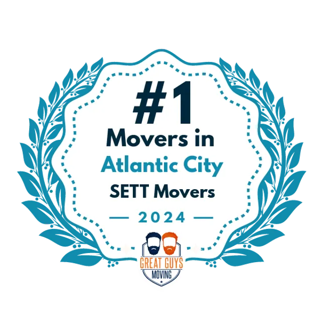 #1 Ranked Movers in Atlantic City, NJ 2024 award