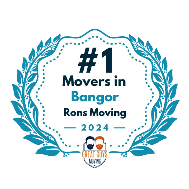 #1 Ranked Movers in Bangor, ME 2024 award