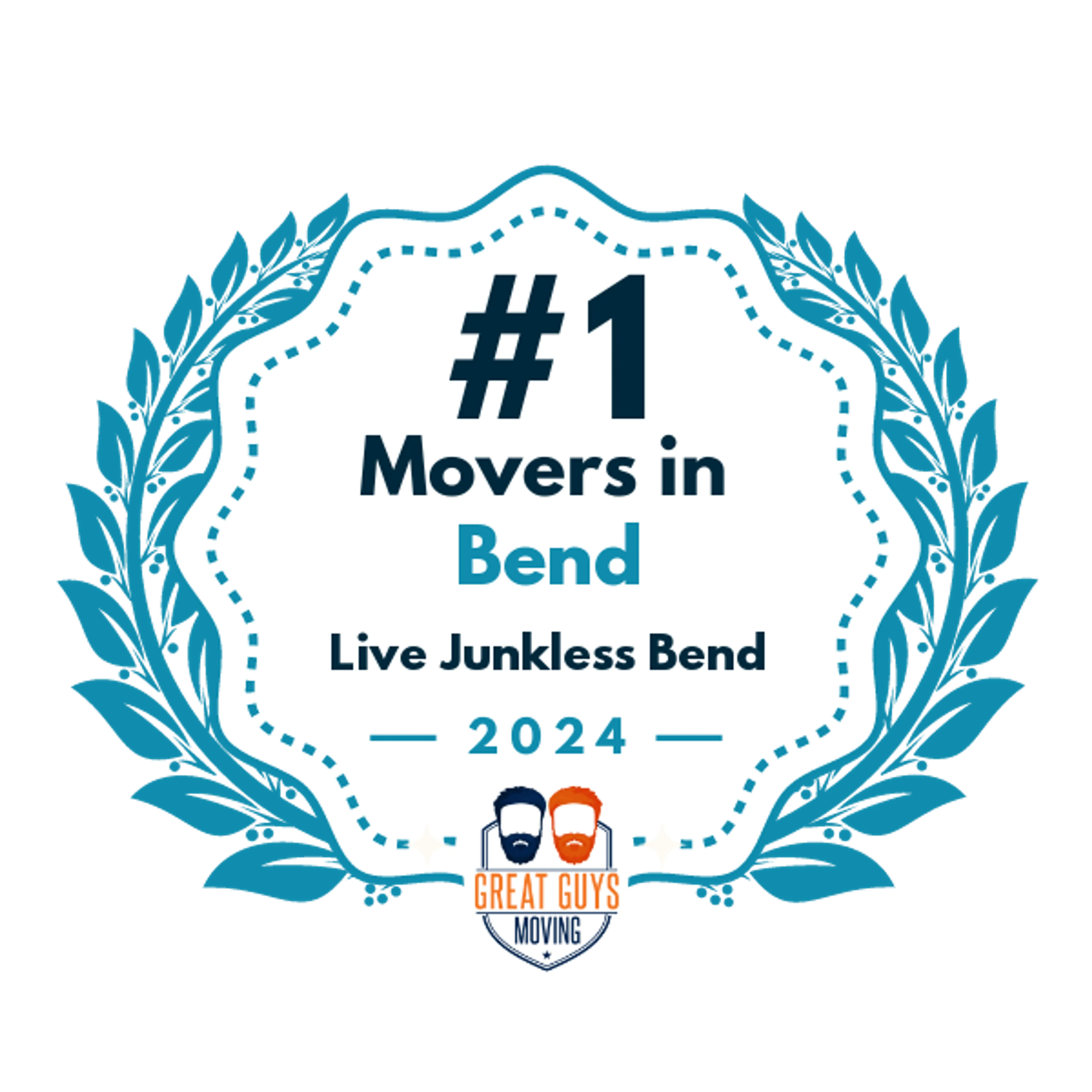 #1 Ranked Movers in Bend, OR 2024 award