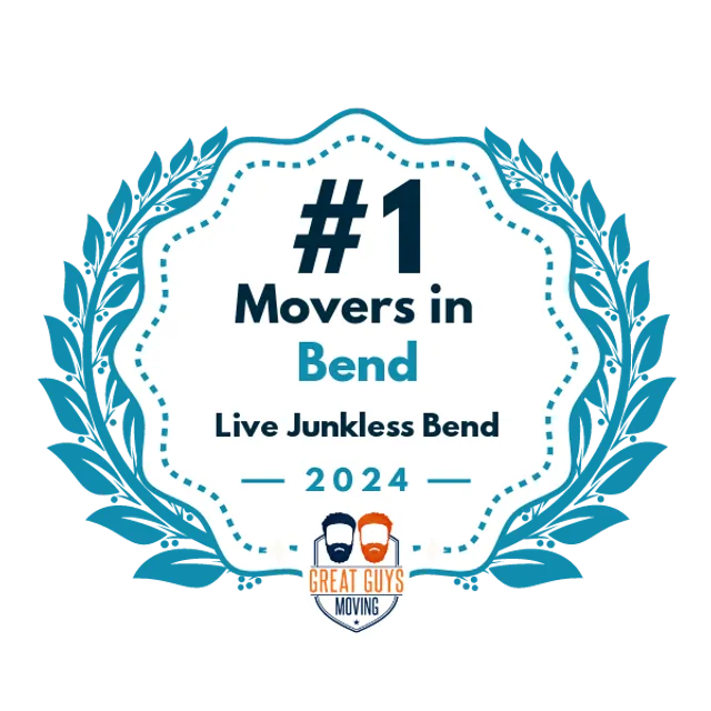 #1 Ranked Movers in Bend, OR 2024 award