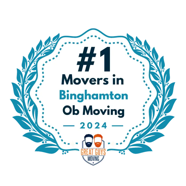 #1 Ranked Movers in Binghamton, NY 2024 award