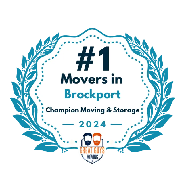 #1 Ranked Movers in Rochester, NY 2024 award