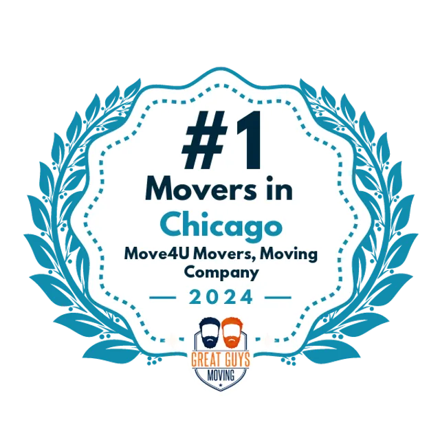 #1 Ranked Movers in Chicago, IL 2024 award