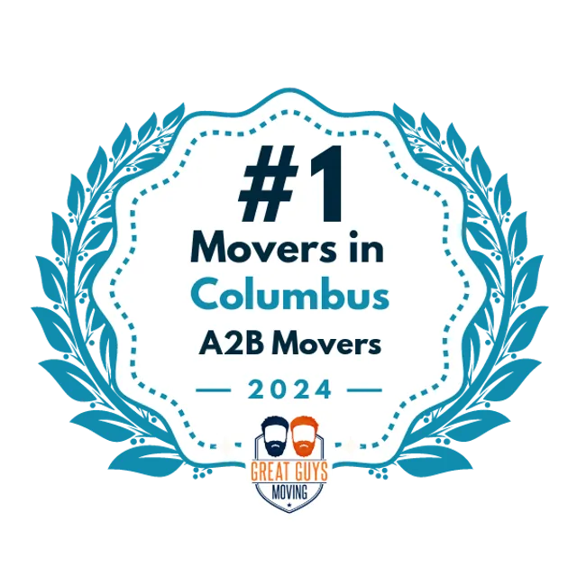 #1 Ranked Movers in Columbus, OH 2024 award