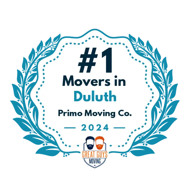 #1 Ranked Movers in Duluth, MN 2024 award