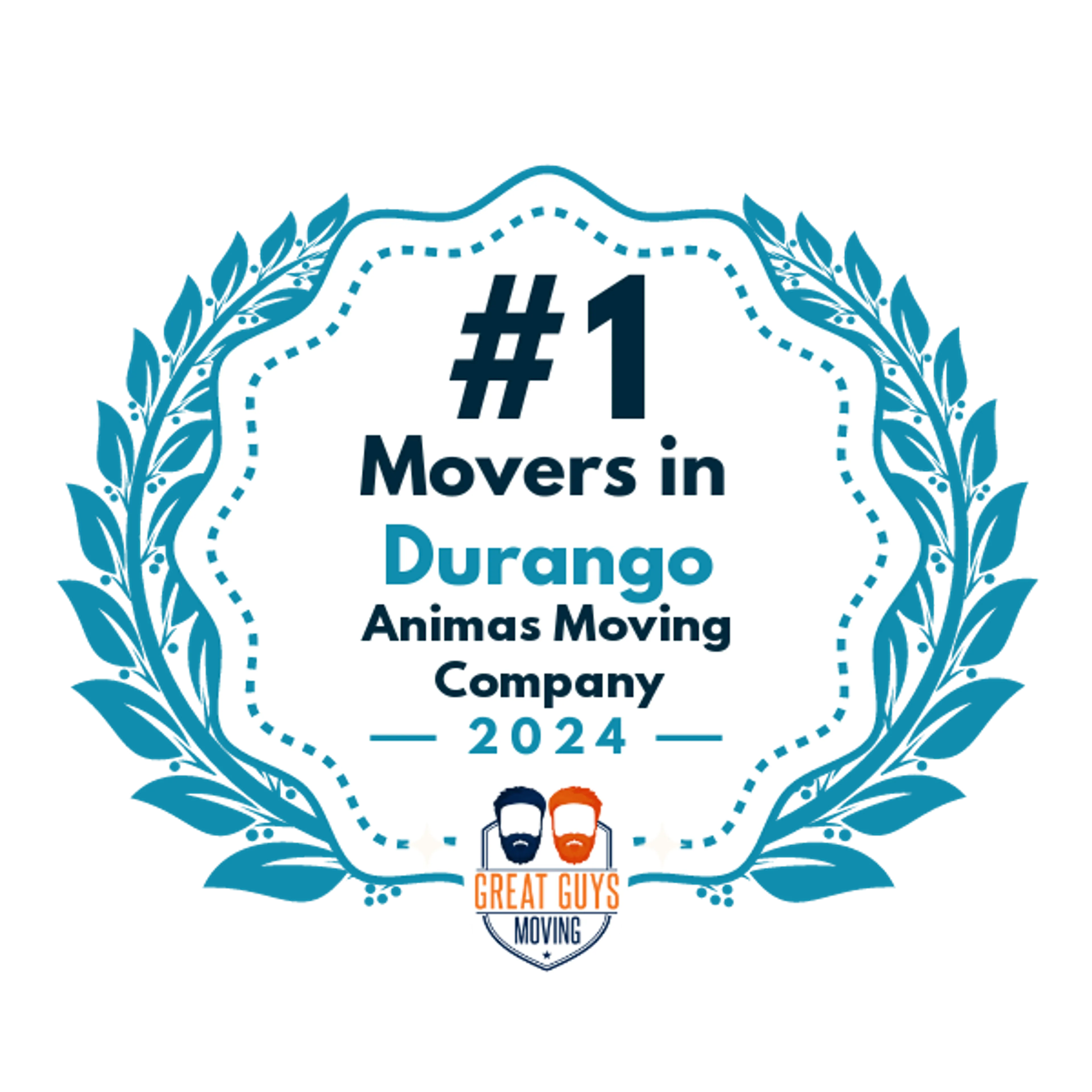 #1 Ranked Movers in Durango, CO 2024 award