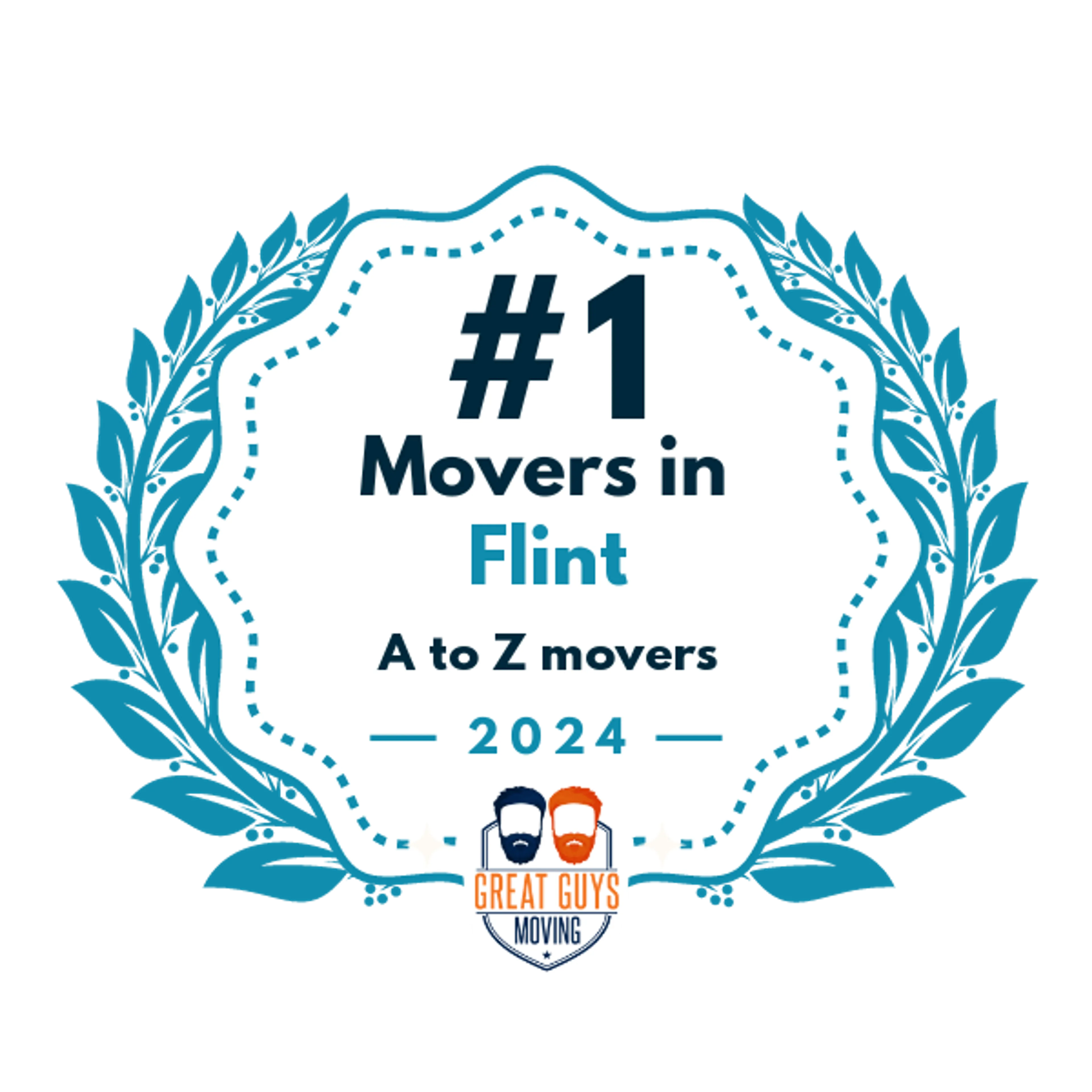 #1 Ranked Movers in Flint, MI 2024 award