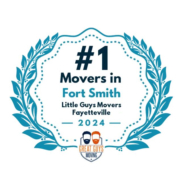 #1 Ranked Movers in Fort Smith, AR 2024 award