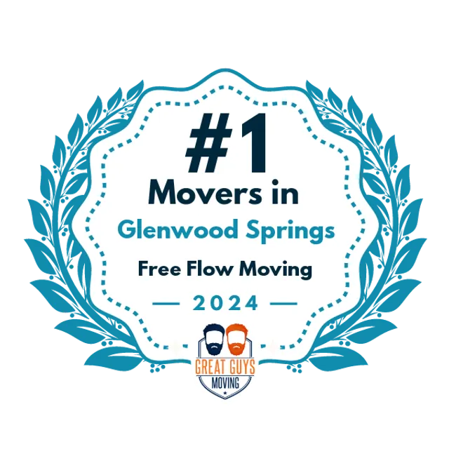 #1 Ranked Movers in Glenwood Springs, CO 2024 award