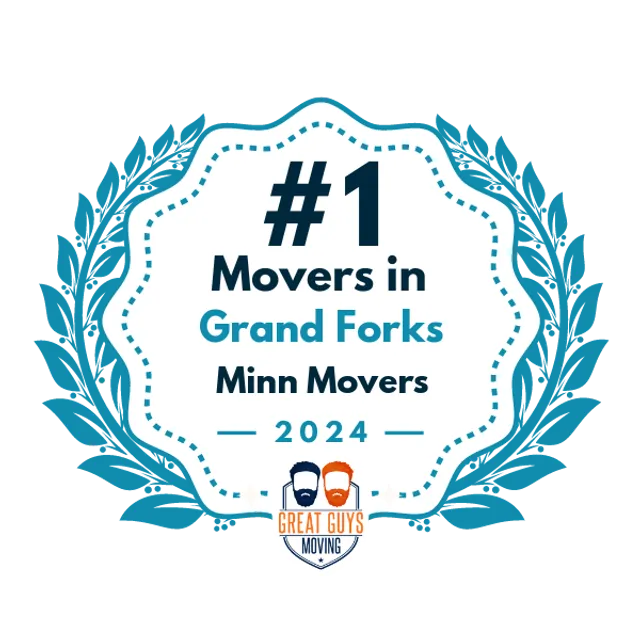 #1 Ranked Movers in Grand Forks, ND 2024 award