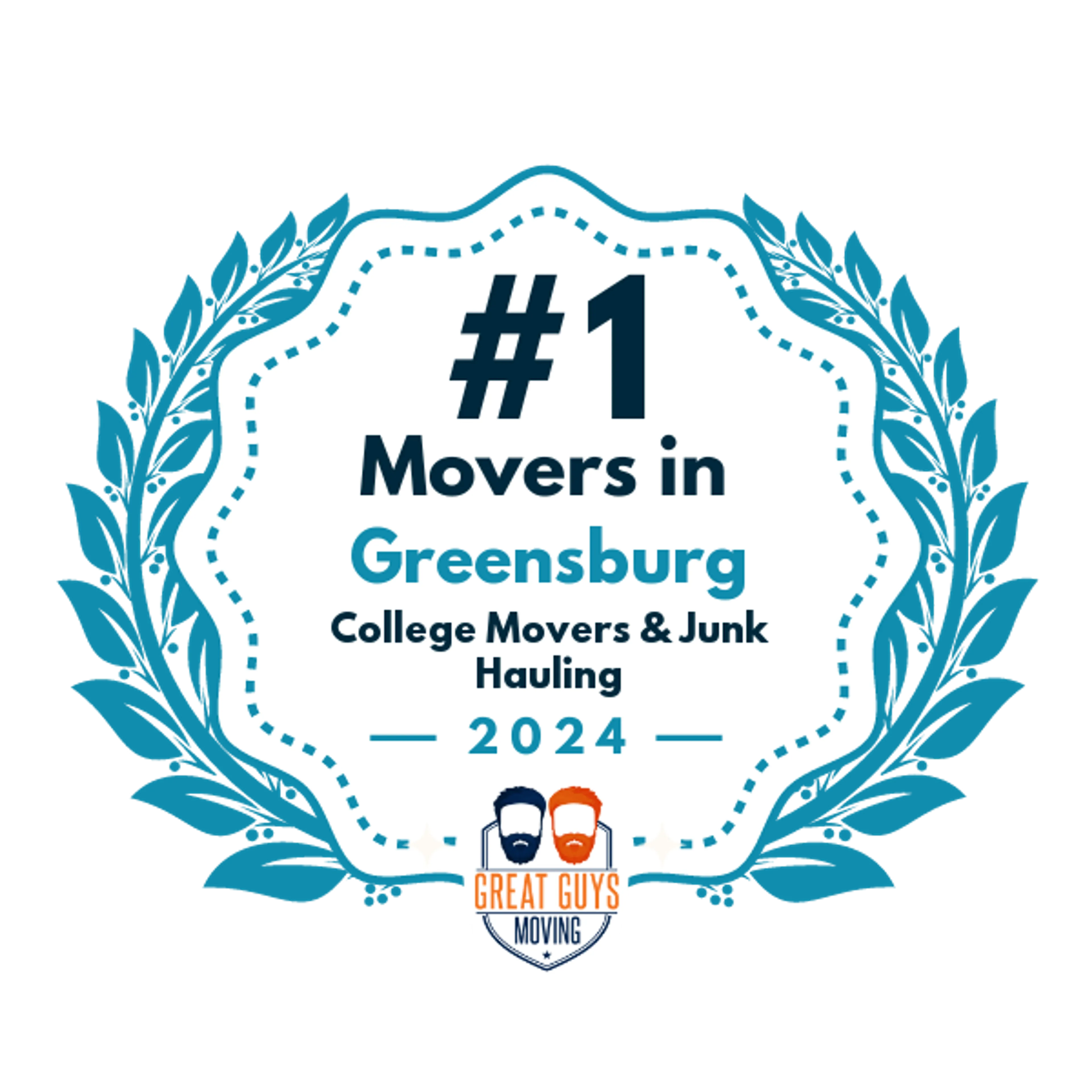 #1 Ranked Movers in Columbus, IN 2024 award