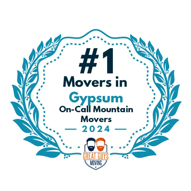 #1 Ranked Movers in Evans, CO 2024 award