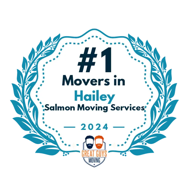 #1 Ranked Movers in Hailey, ID 2024 award