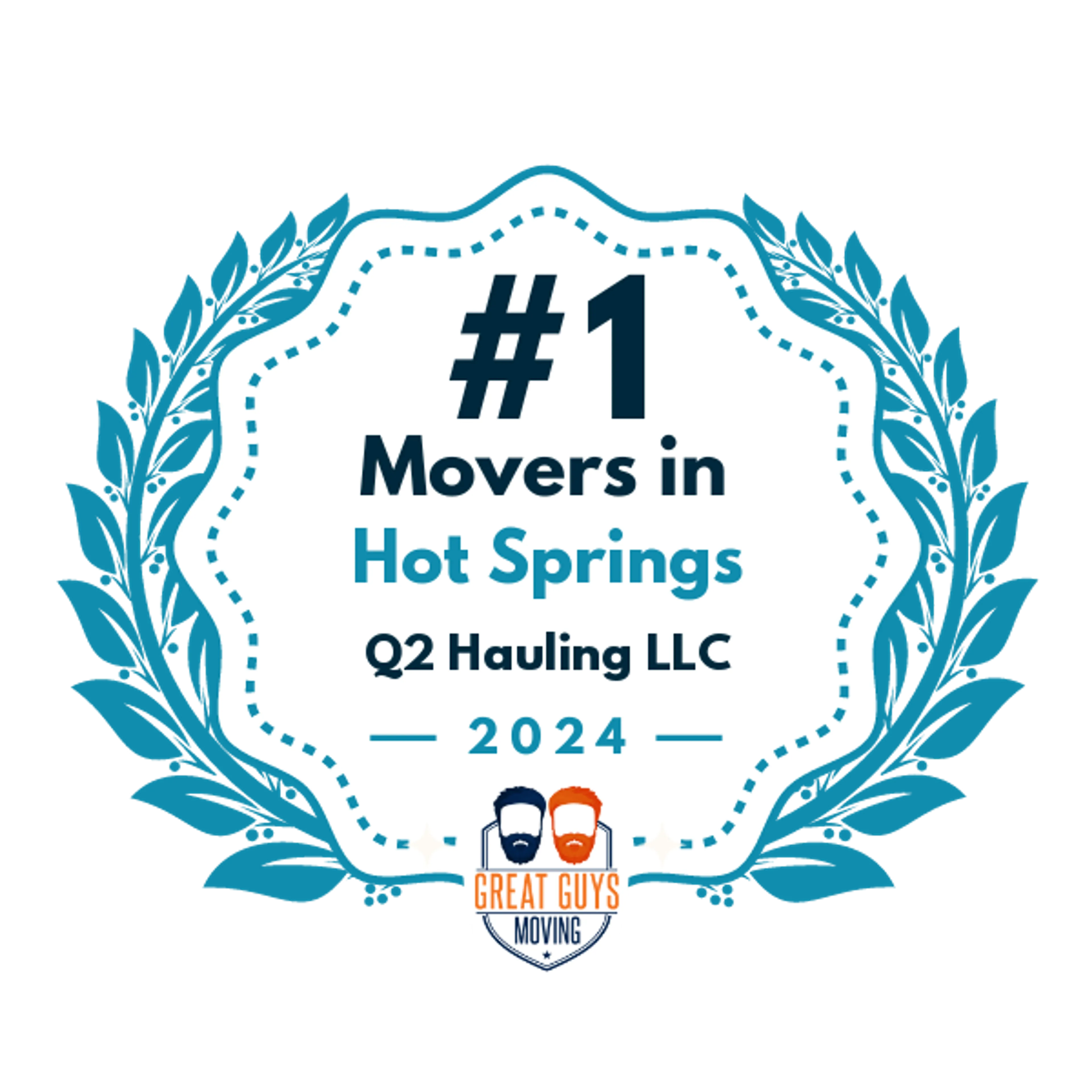 #1 Ranked Movers in Hot Springs, AR 2024 award