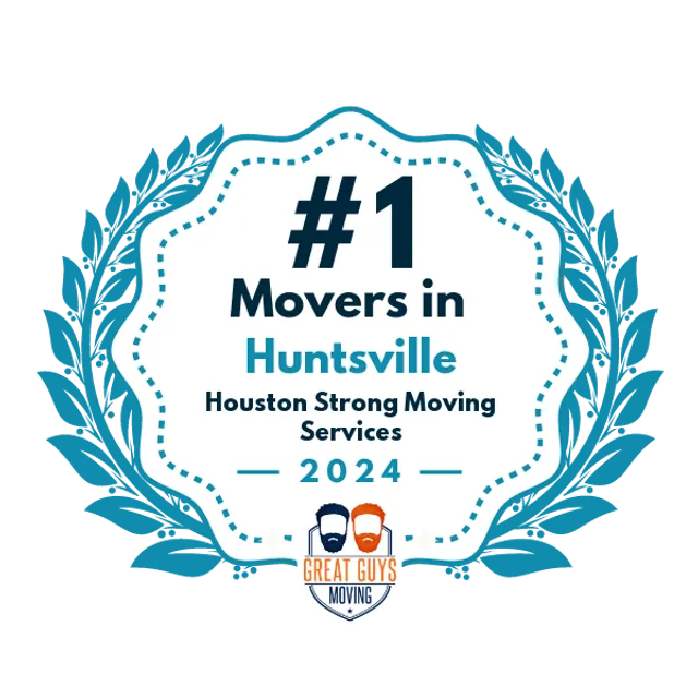 #1 Ranked Movers in Conroe, TX 2024 award