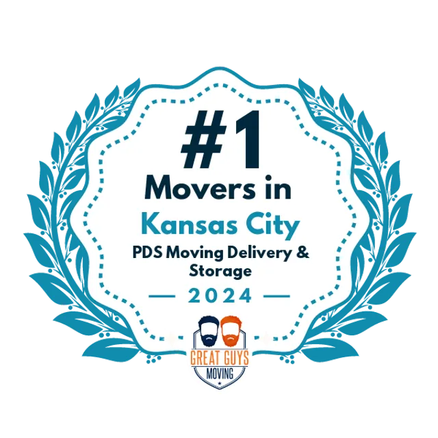 #1 Ranked Movers in Kansas City, MO 2024 award