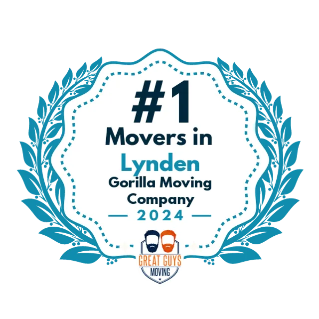 #1 Ranked Movers in Lynden, WA 2024 award