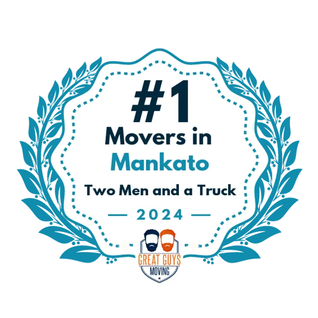 #1 Ranked Movers in Mankato, MN 2024 award