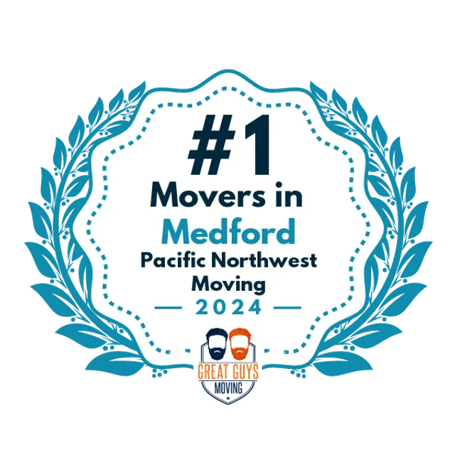 #1 Ranked Movers in Medford, OR 2024 award