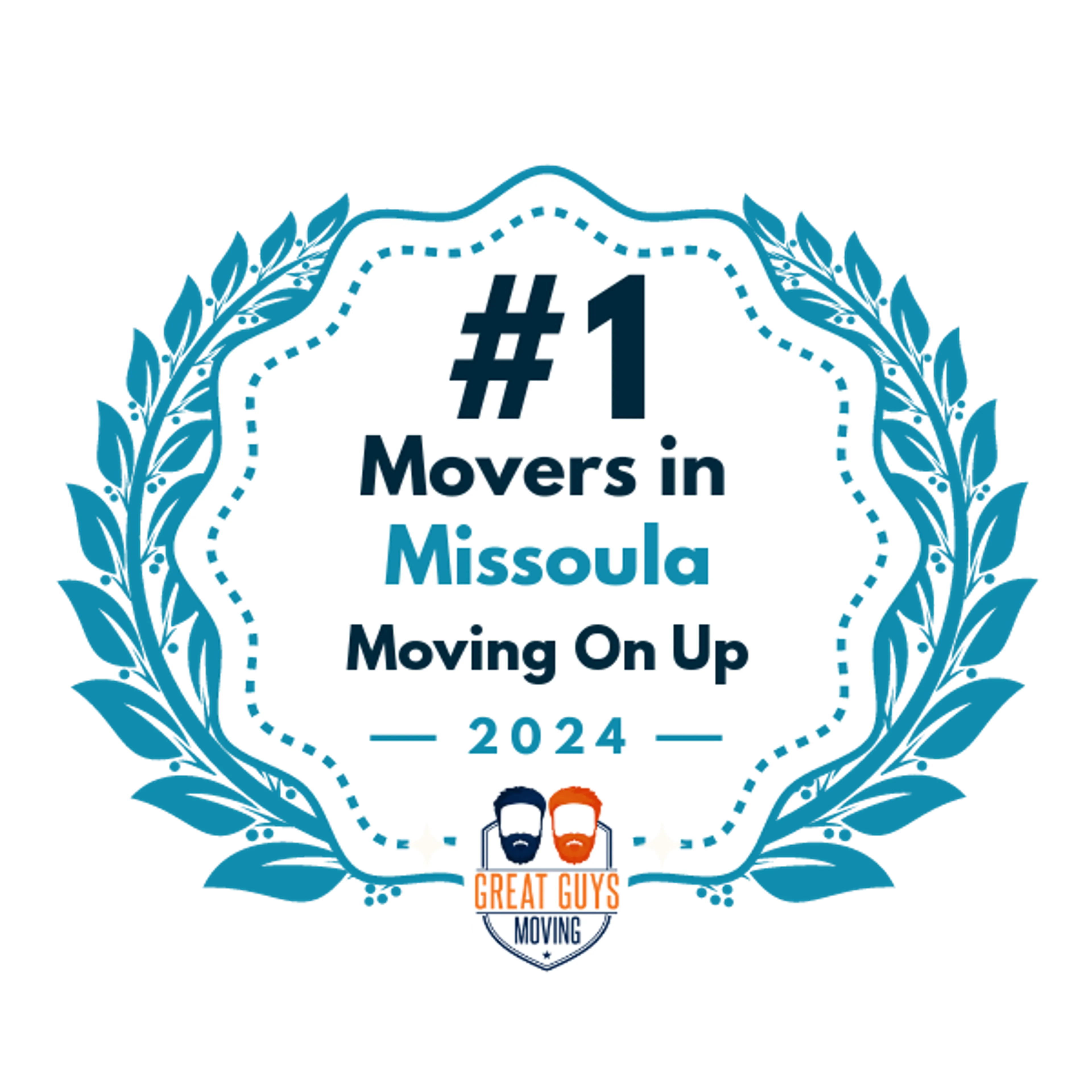 #1 Ranked Movers in Missoula, MT 2024 award