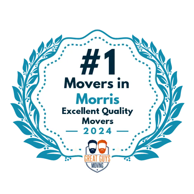 #1 Ranked Movers in New York City, NY 2024 award