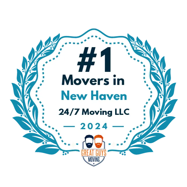 #1 Ranked Movers in New Haven, CT 2024 award