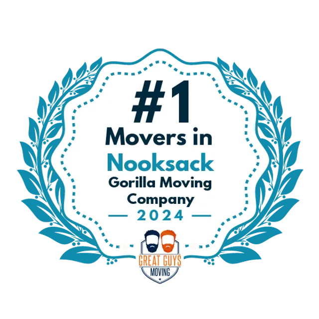 #1 Ranked Movers in Nooksack, WA 2024 award