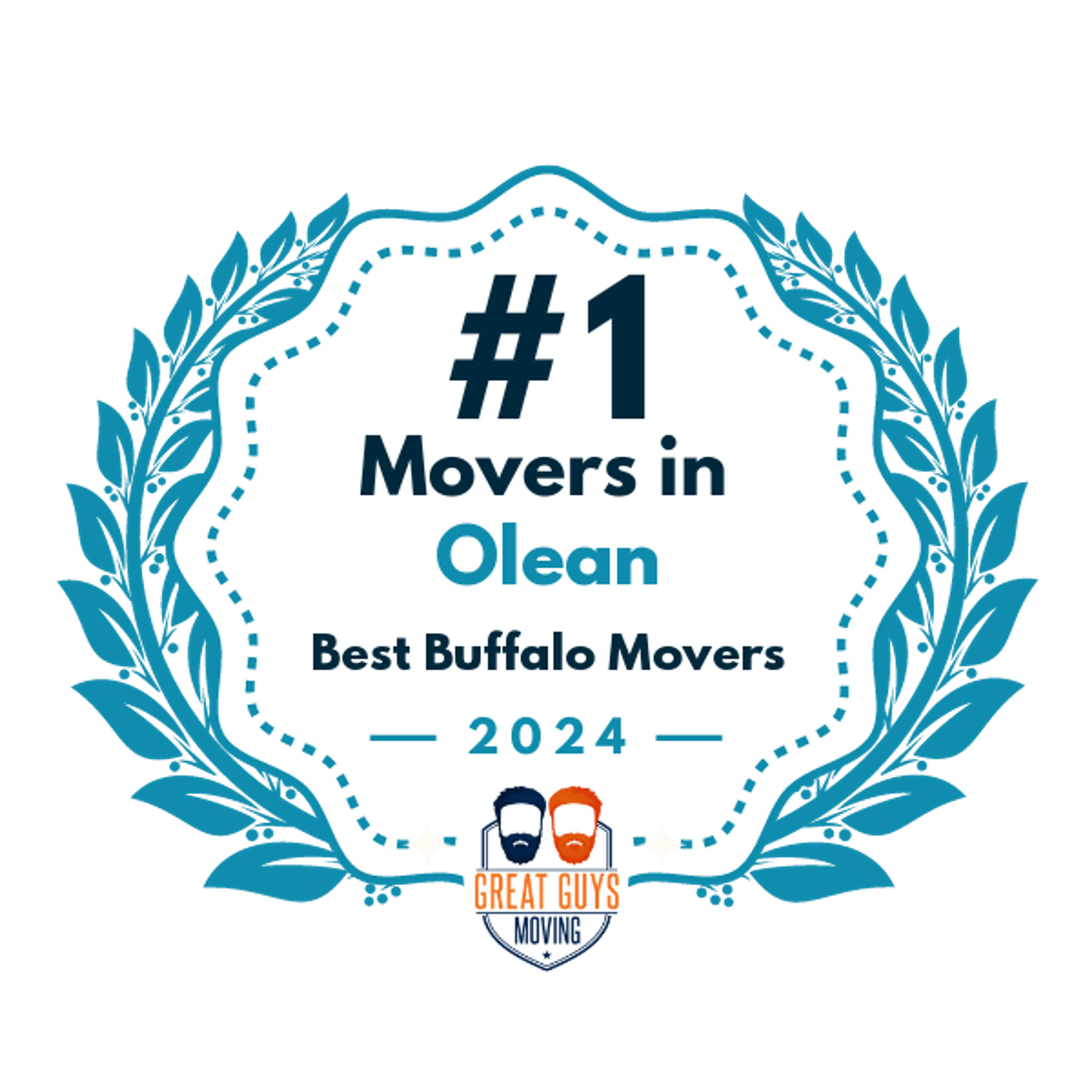 #1 Ranked Movers in Buffalo, MN 2024 award