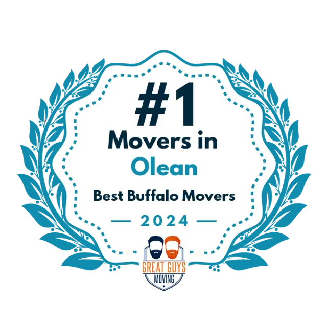 #1 Ranked Movers in Olean, NY 2024 award