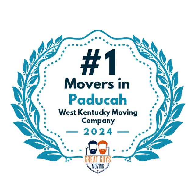 #1 Ranked Movers in Paducah, KY 2024 award