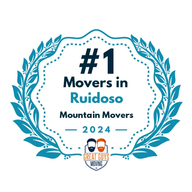 #1 Ranked Movers in Ruidoso, NM 2024 award