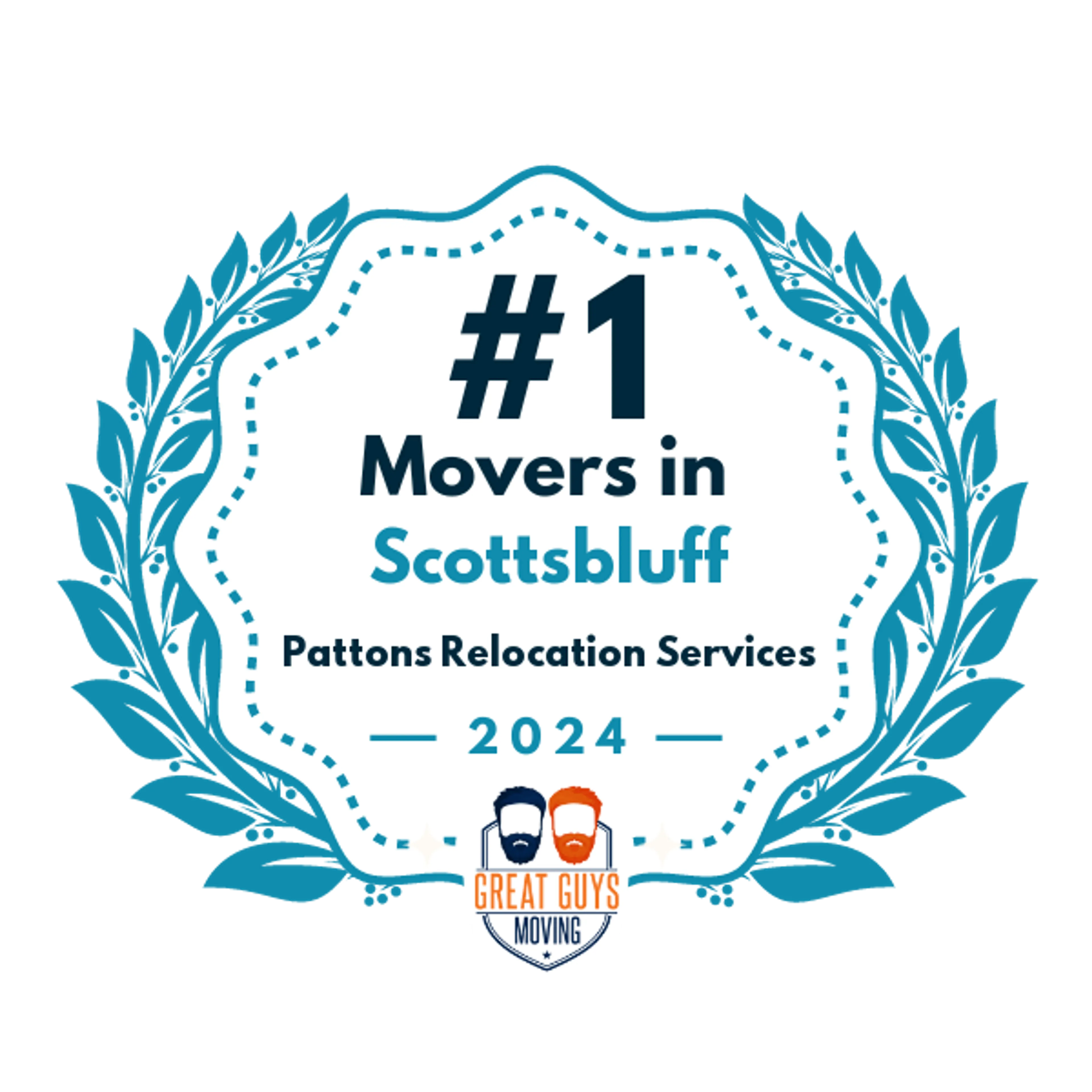 #1 Ranked Movers in Scottsbluff, NE 2024 award