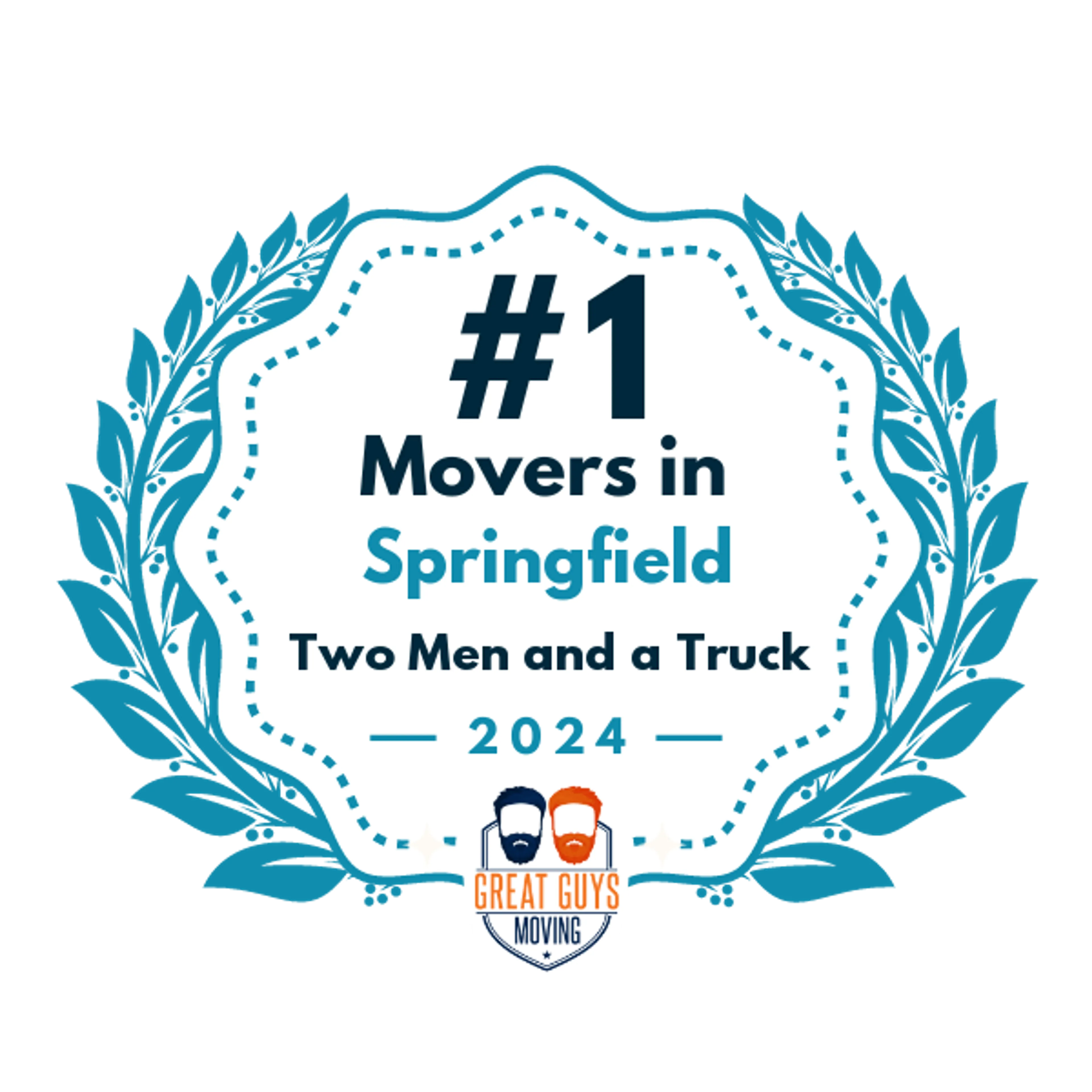 #1 Ranked Movers in Springfield, MO 2024 award