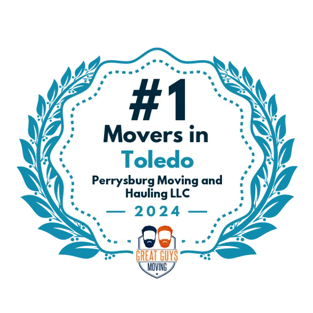 #1 Ranked Movers in Toledo, OH 2024 award