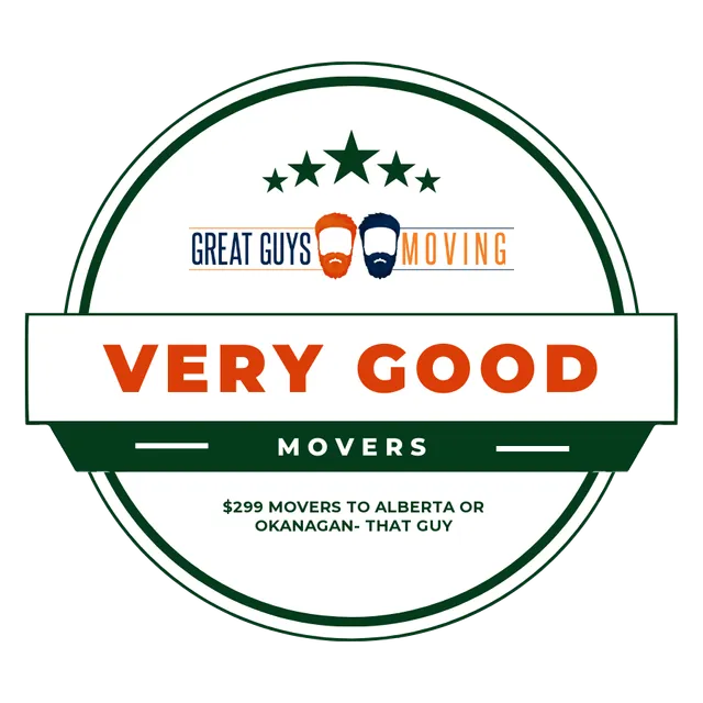 $299 Movers to Alberta or Okanagan- That Guy Vanlines Rating Image