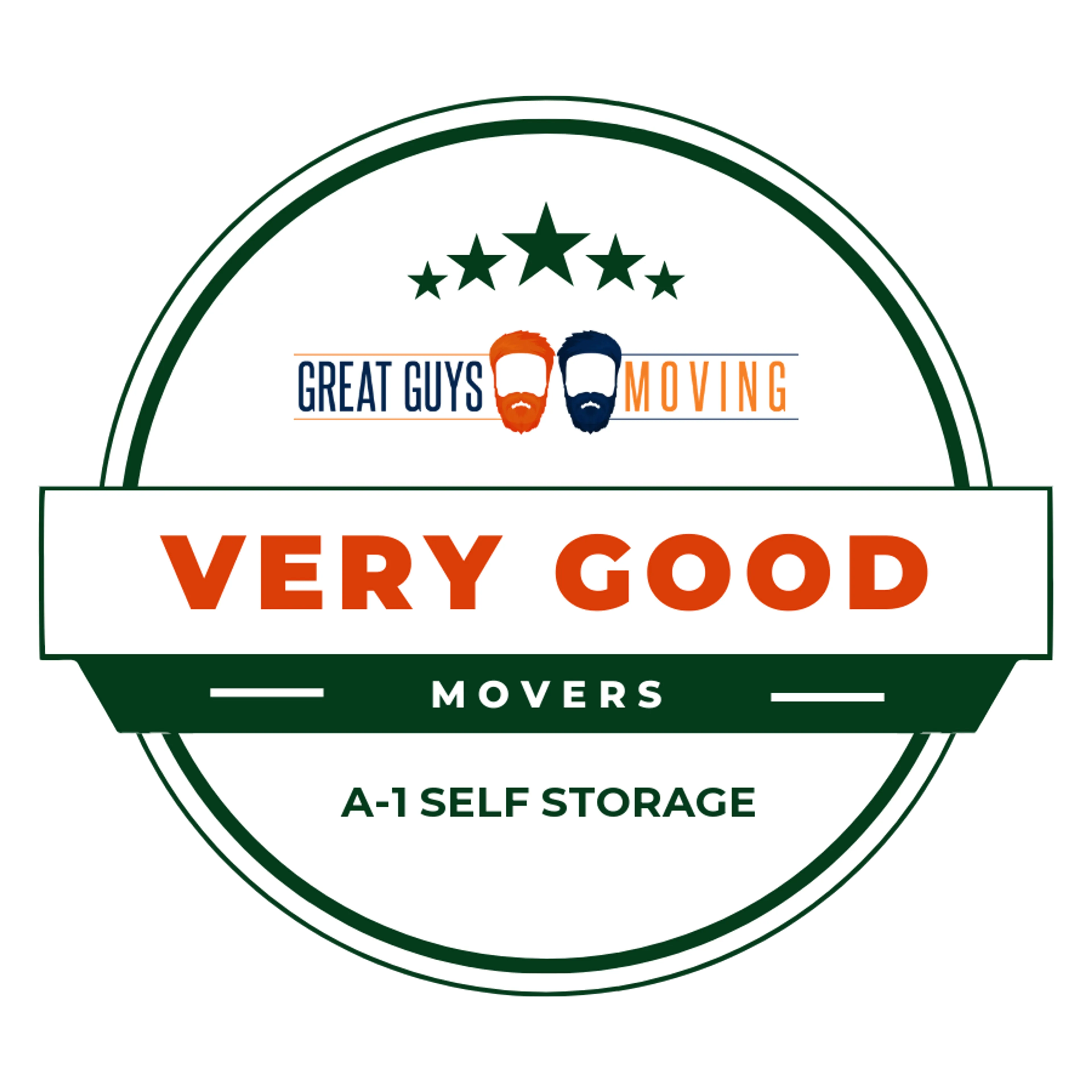 A-1 Self Storage Rating Image 2026 award