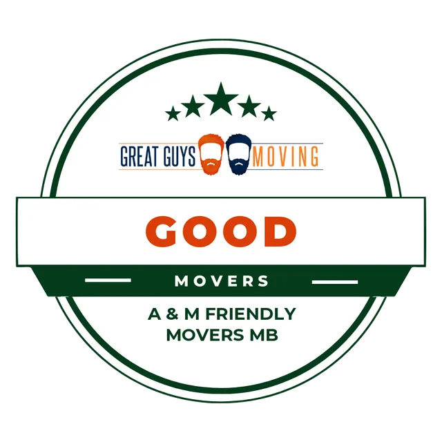 A & M Friendly Movers MB Rating Image