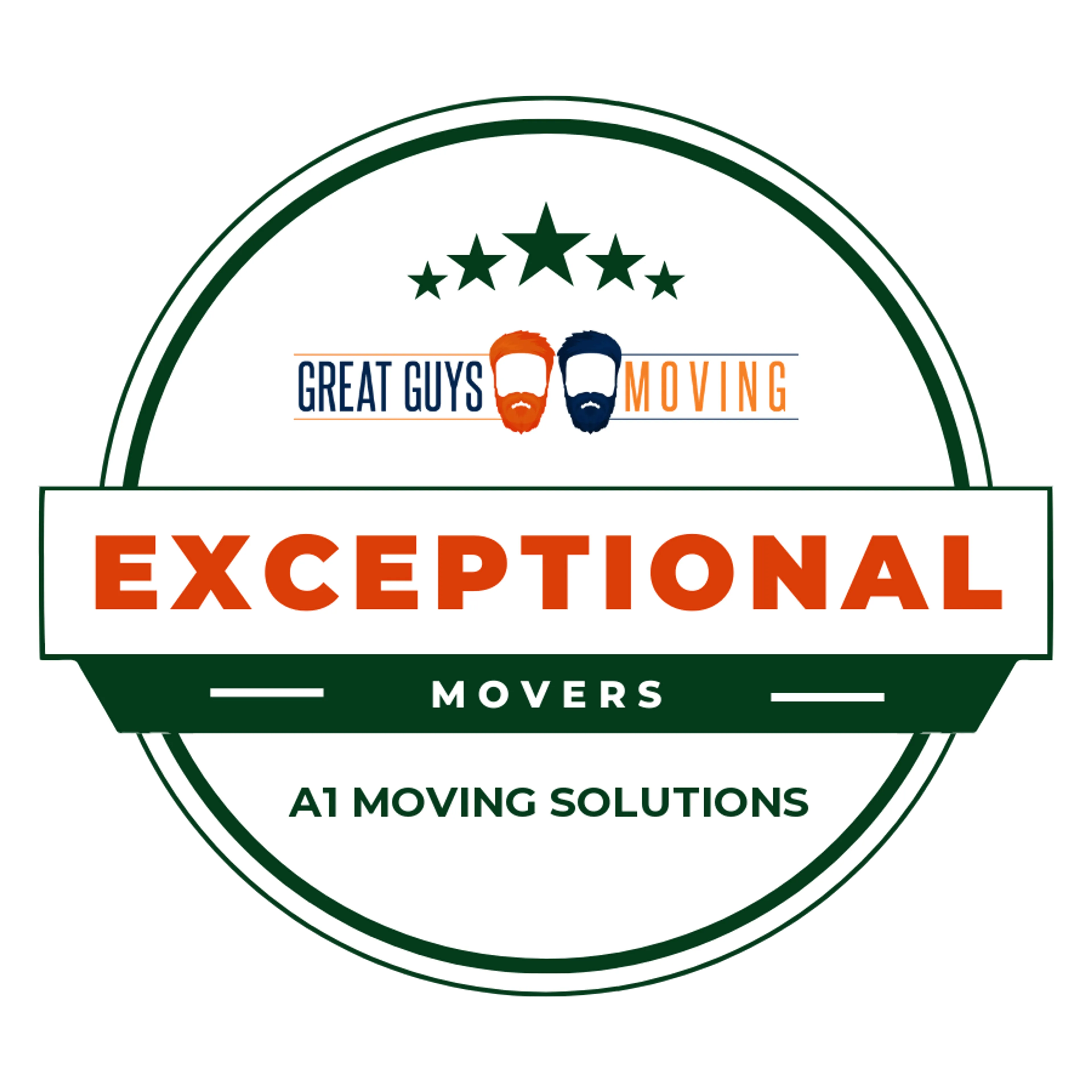 A1 Moving Solutions Rating Image 2026 award