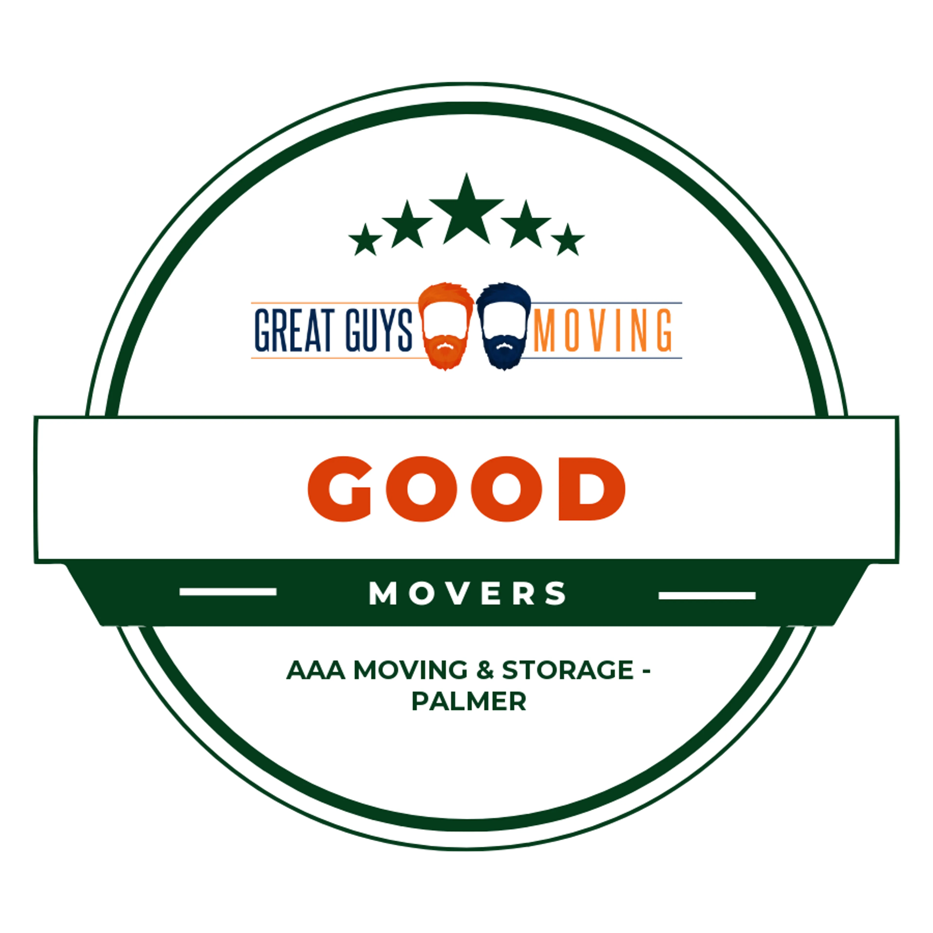 AAA Moving & Storage - Palmer Rating Image 2026 award