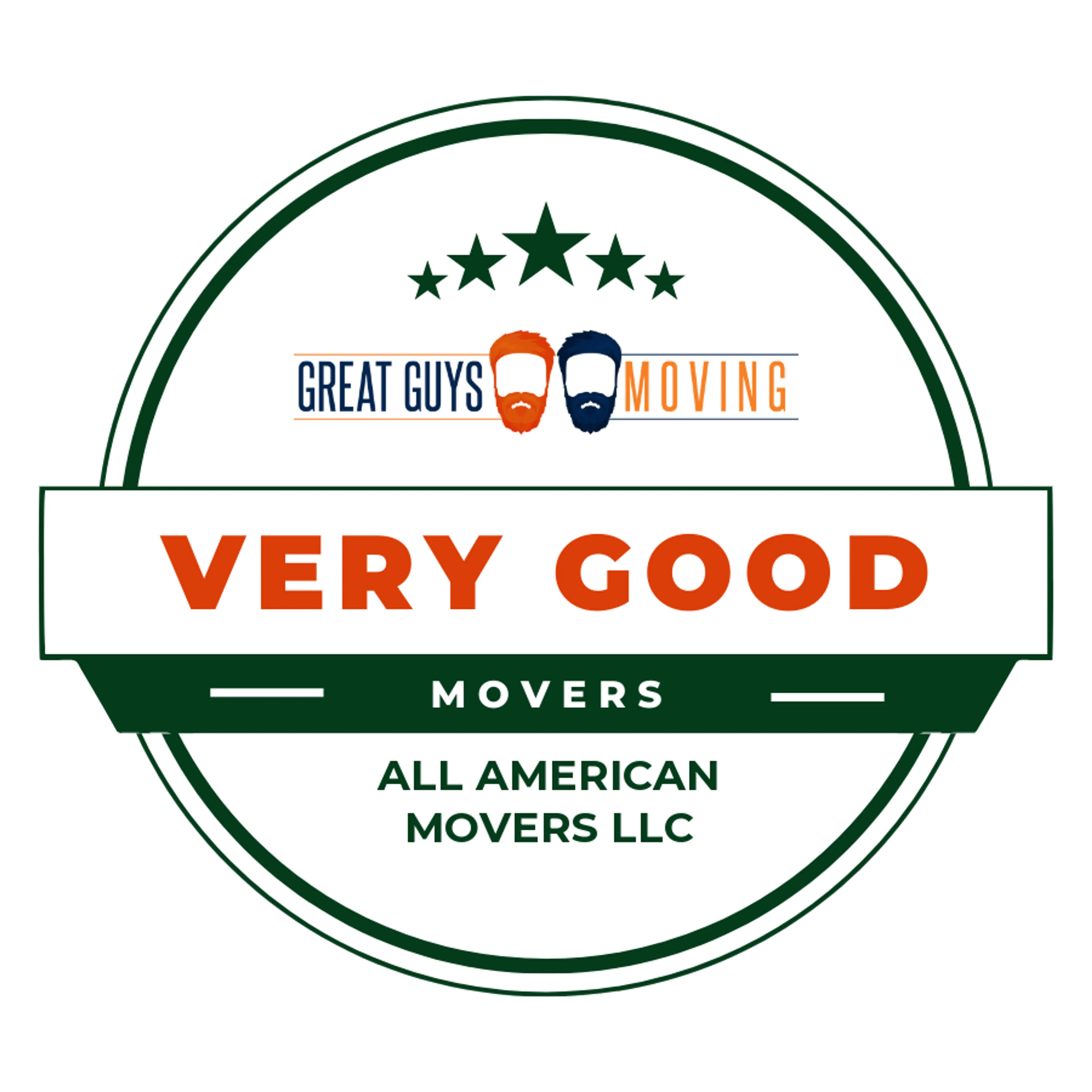 All American Movers LLC Rating Image 2026 award