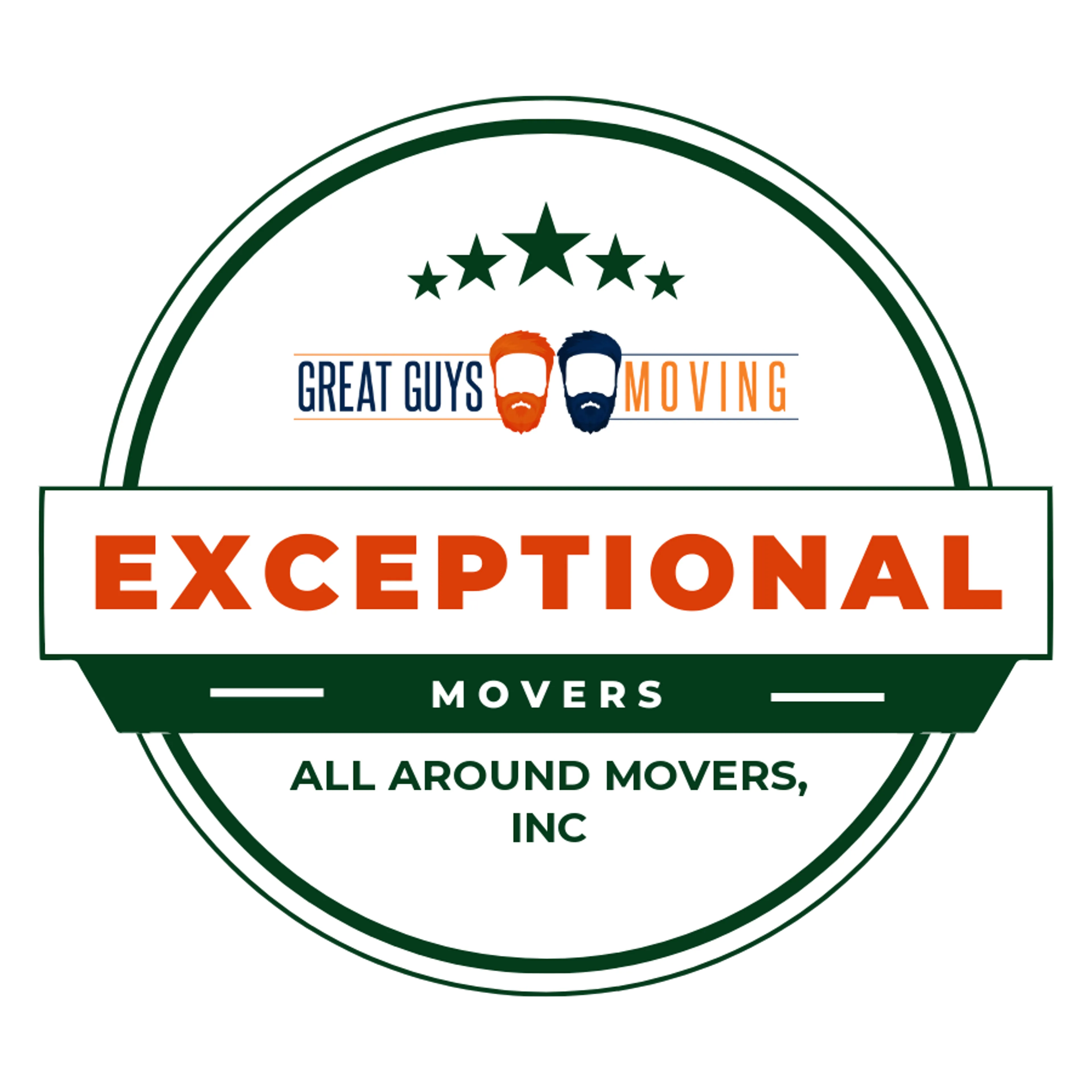 All Around Movers, Inc Rating Image 2025 award