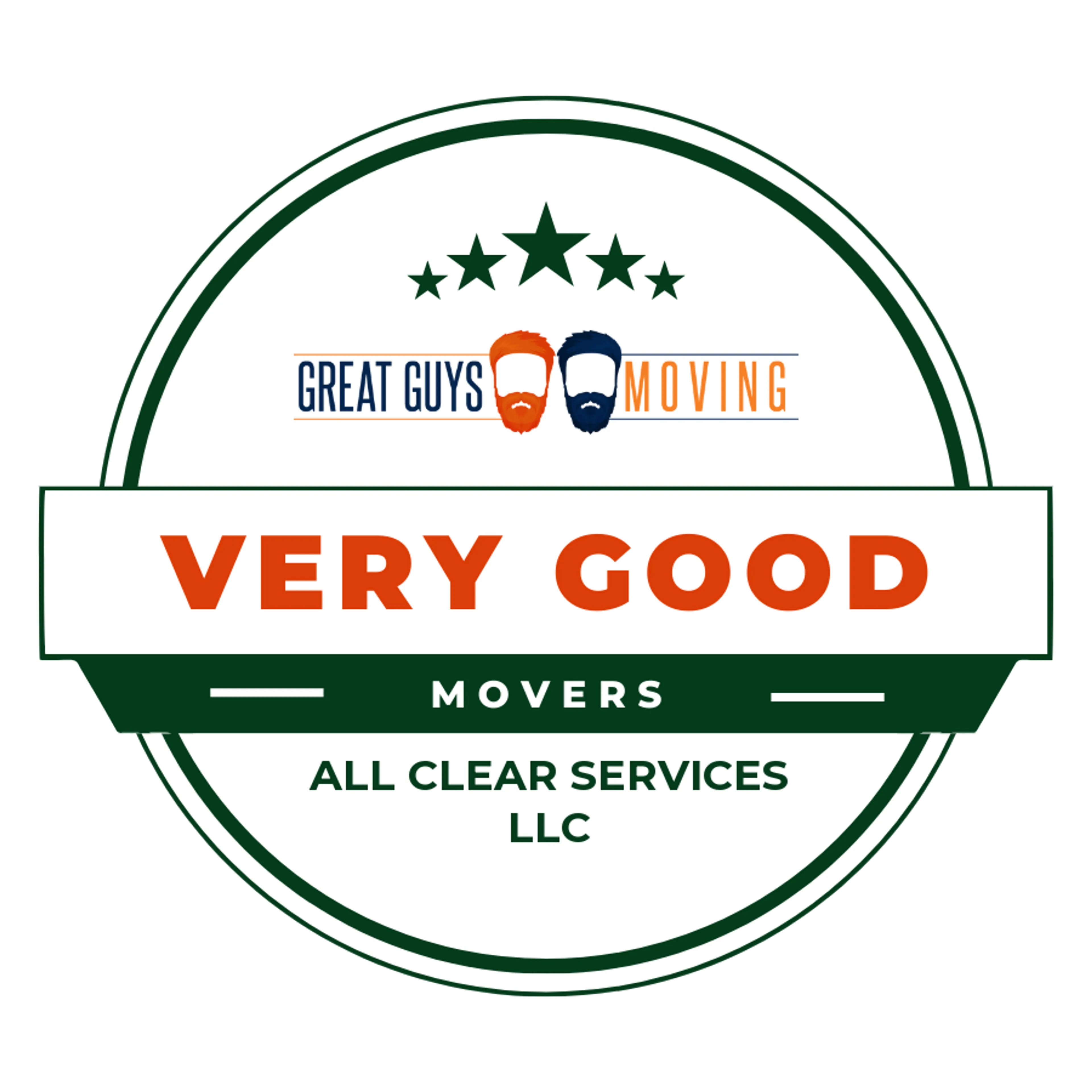 All Clear Services LLC Rating Image 2026 award