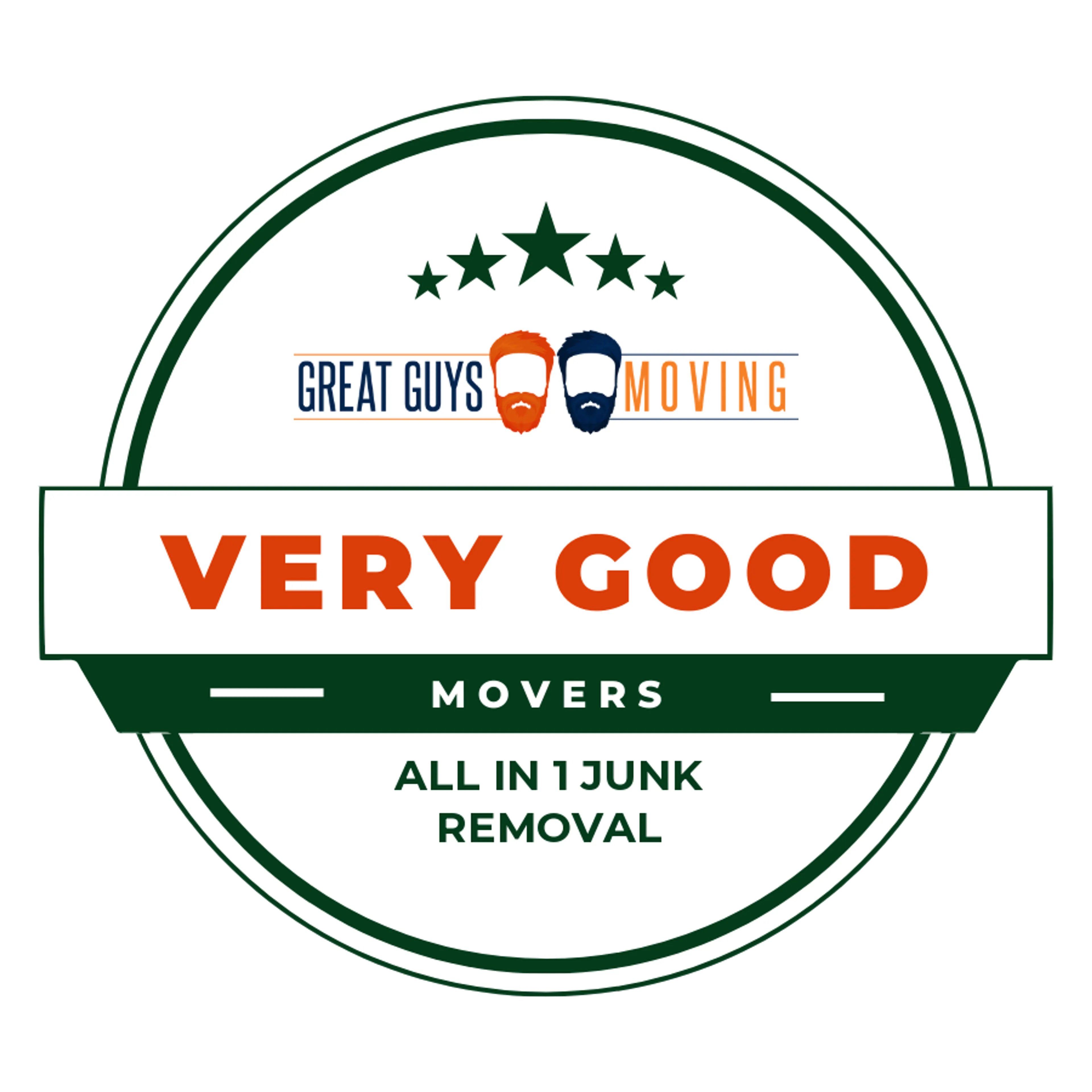 All In 1 Junk Removal Rating Image 2025 award