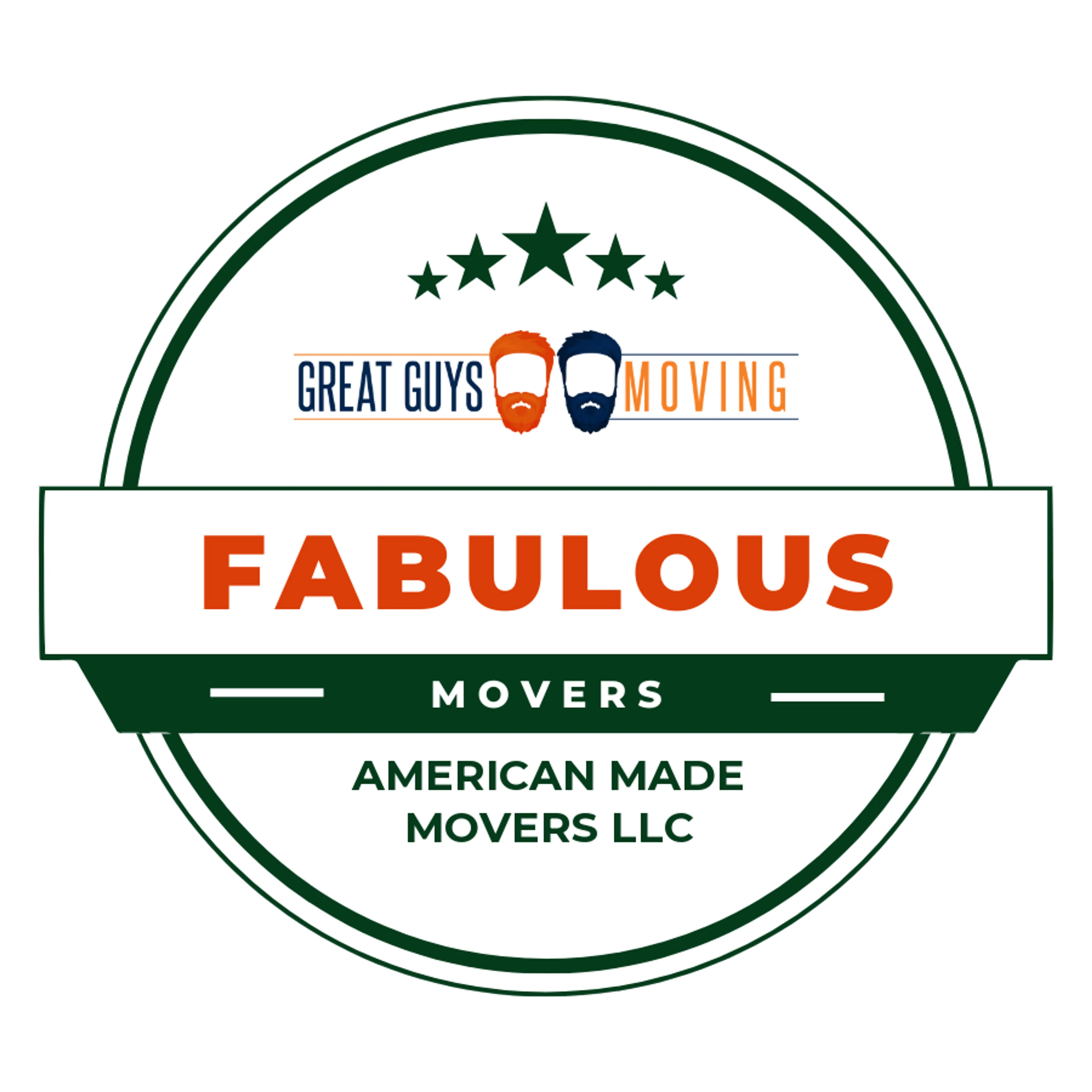 American made movers llc Rating Image 2025 award