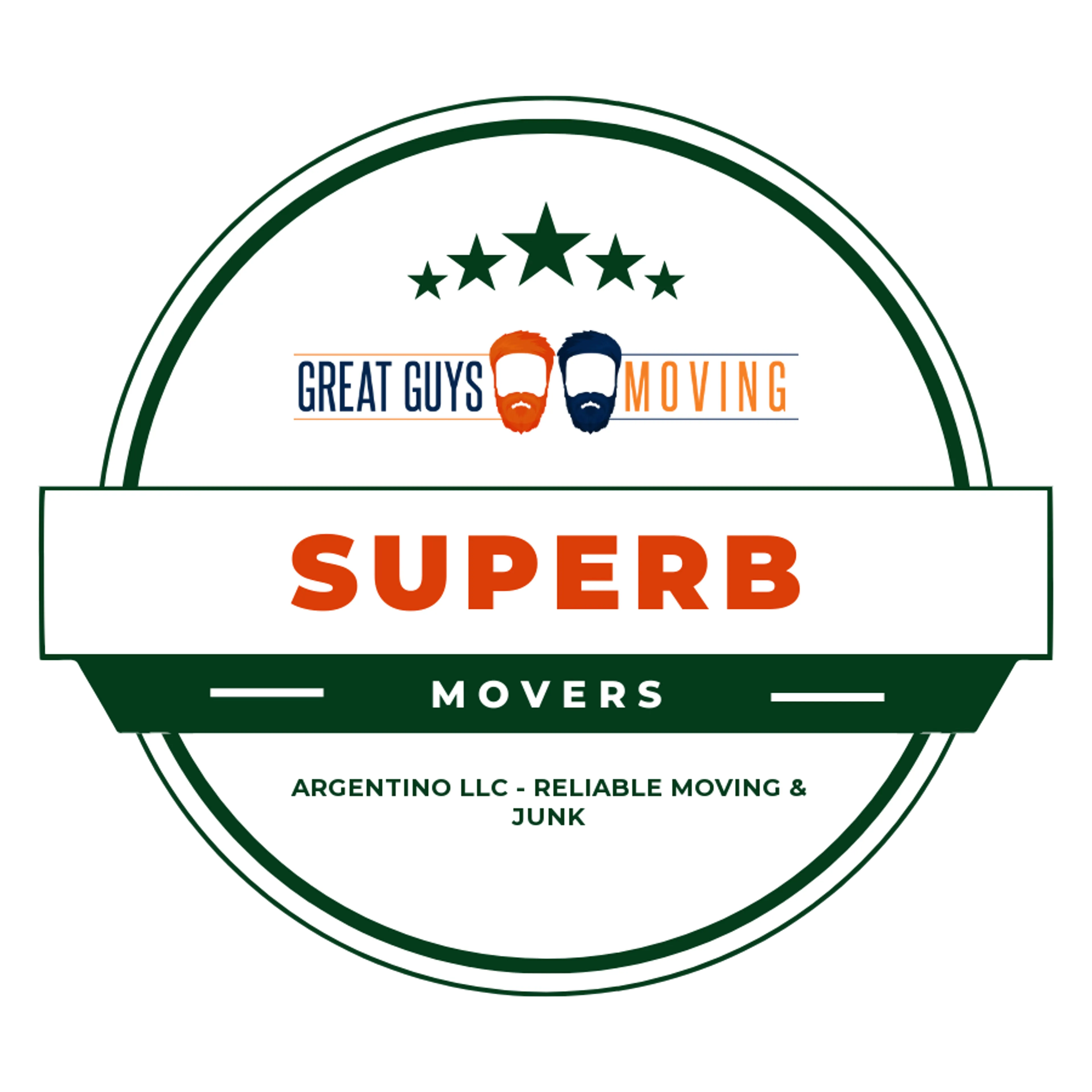 Argentino LLC - Reliable Moving & Junk Removal services Rating Image 2026 award