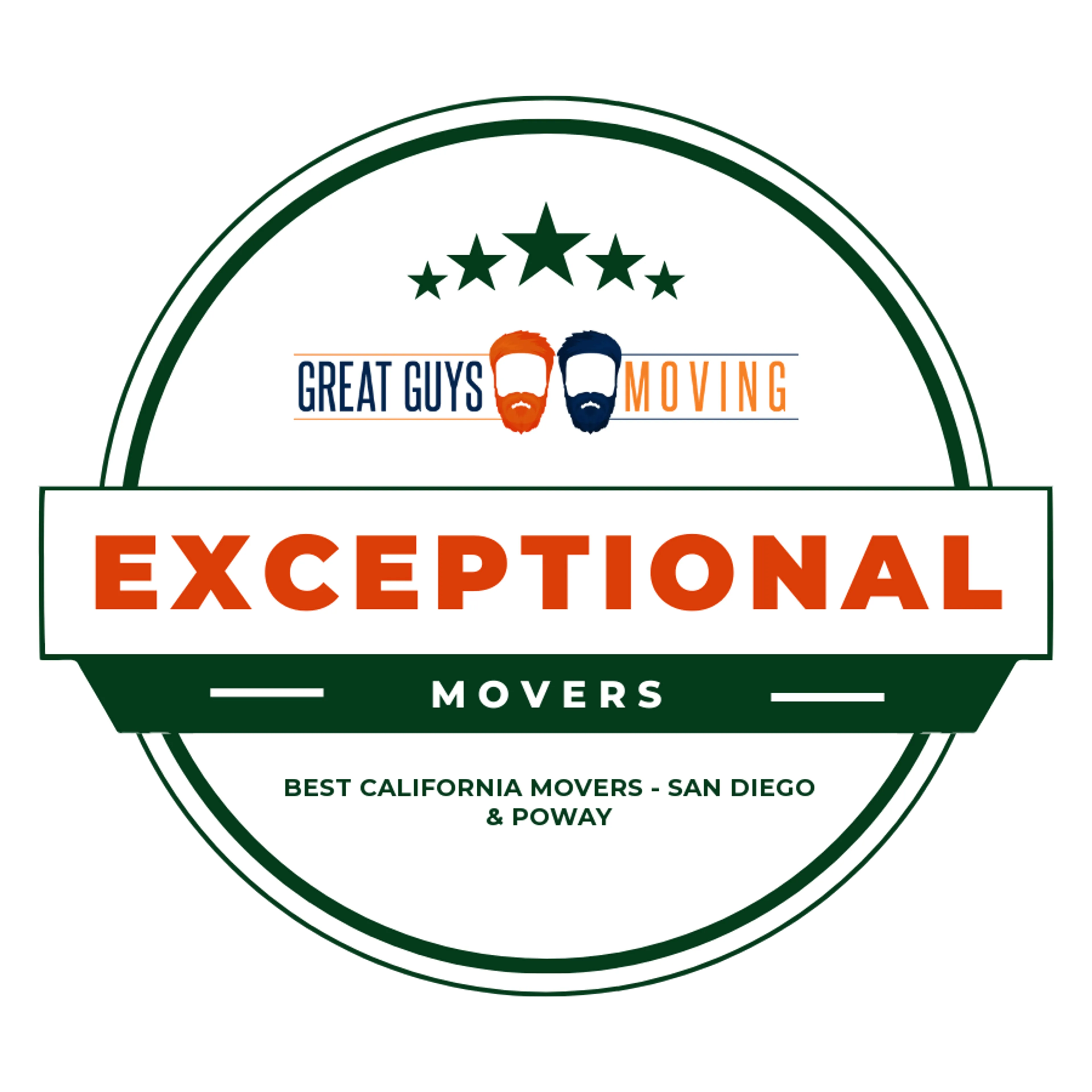 Best California Movers - San Diego & Poway Moving Company Rating Image 2026 award